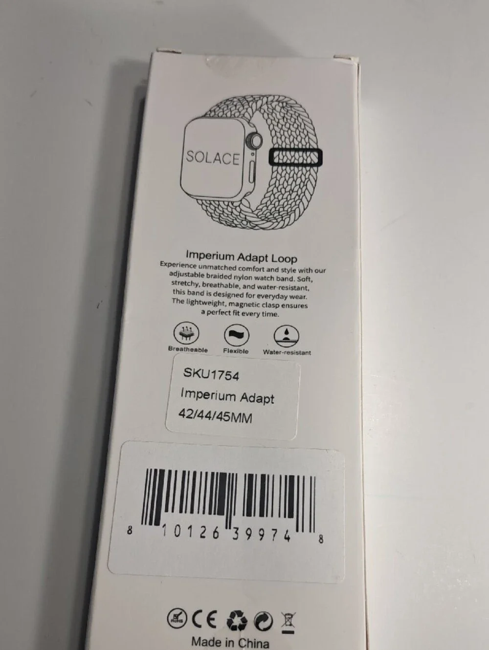 Solace Imperium Adapt for Apple Smart Watch Band - Grey